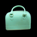 Glossy Mini Zip Handbag For Girls