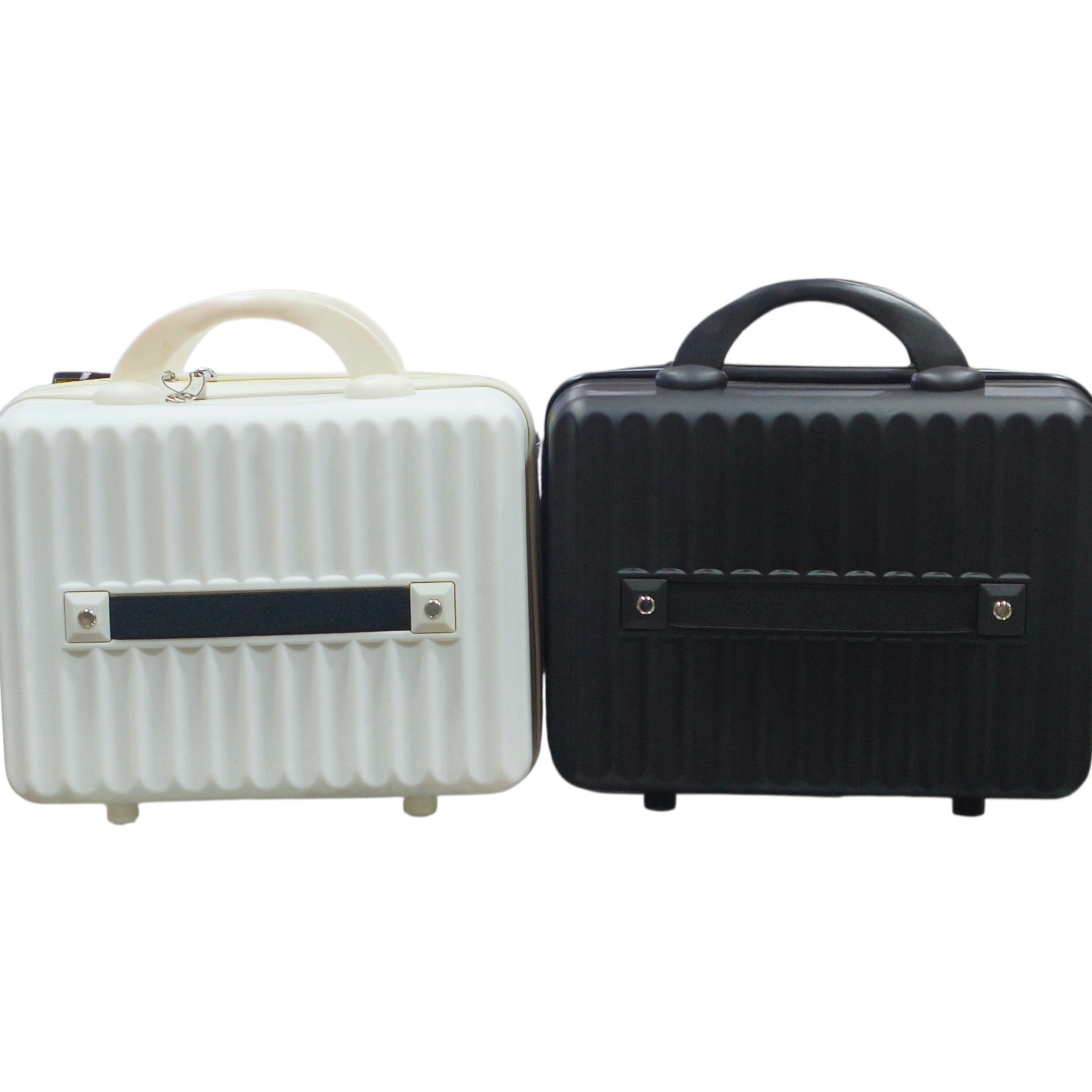 Mini Suitcase Style Storage Bag With Zip Closure