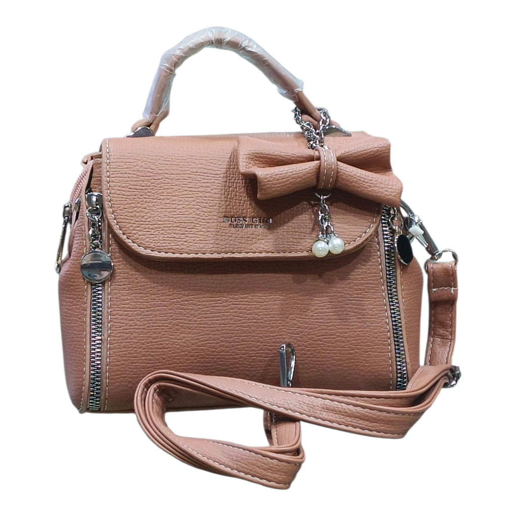 Boss Girl Modern Sling Bag With Top Handle