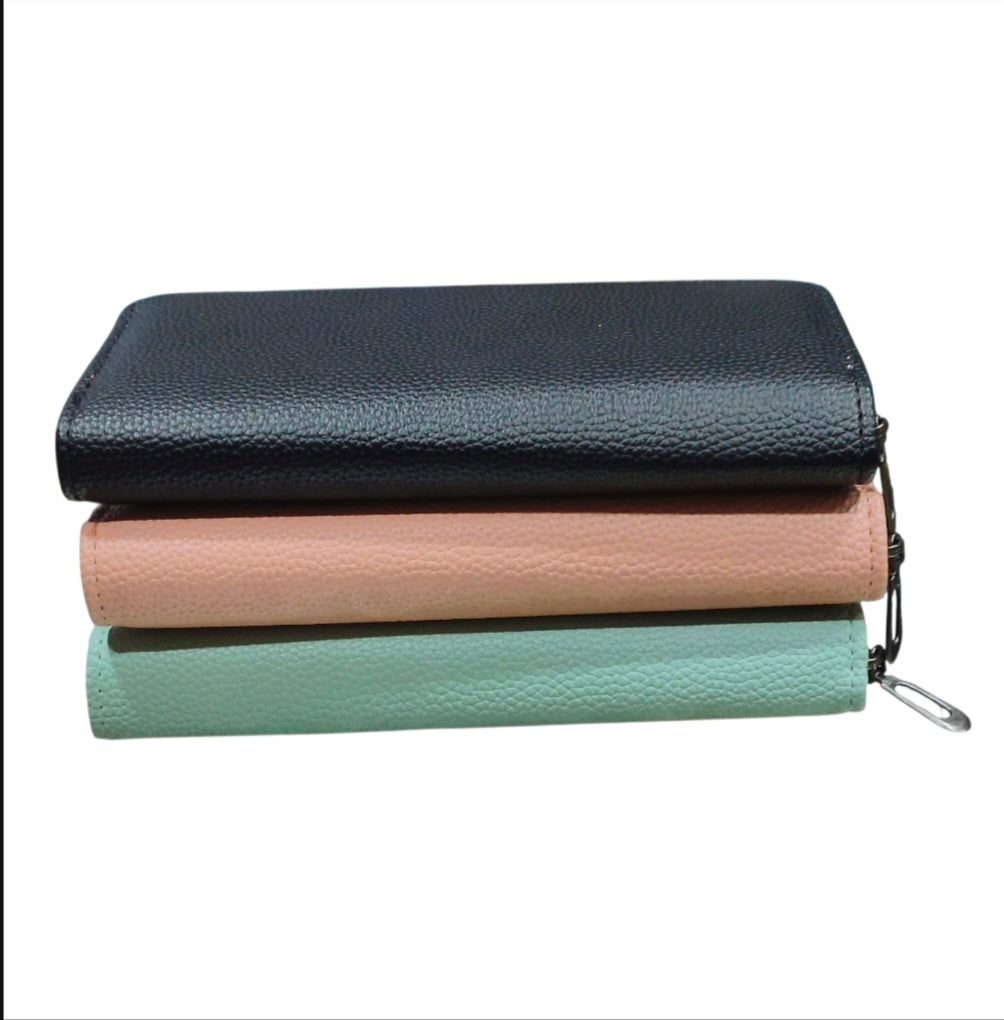 Minimalist Zip Wallet Pouch For Women