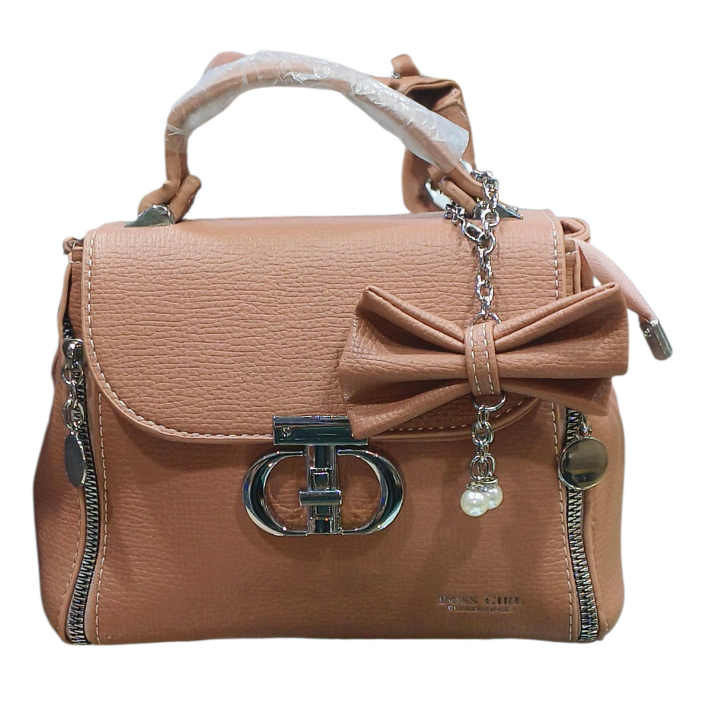 Boss Girl Modern Sling Bag With Top Handle