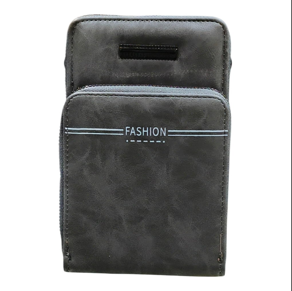 FASHION Double Zip Utility Wallet Pouch