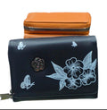 Floral Butterfly Embossed Women’s Wallet