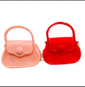 Glossy Chain Strap Mini Handbag