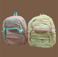 FUMIAD Multi-Zip Casual Travel Backpack