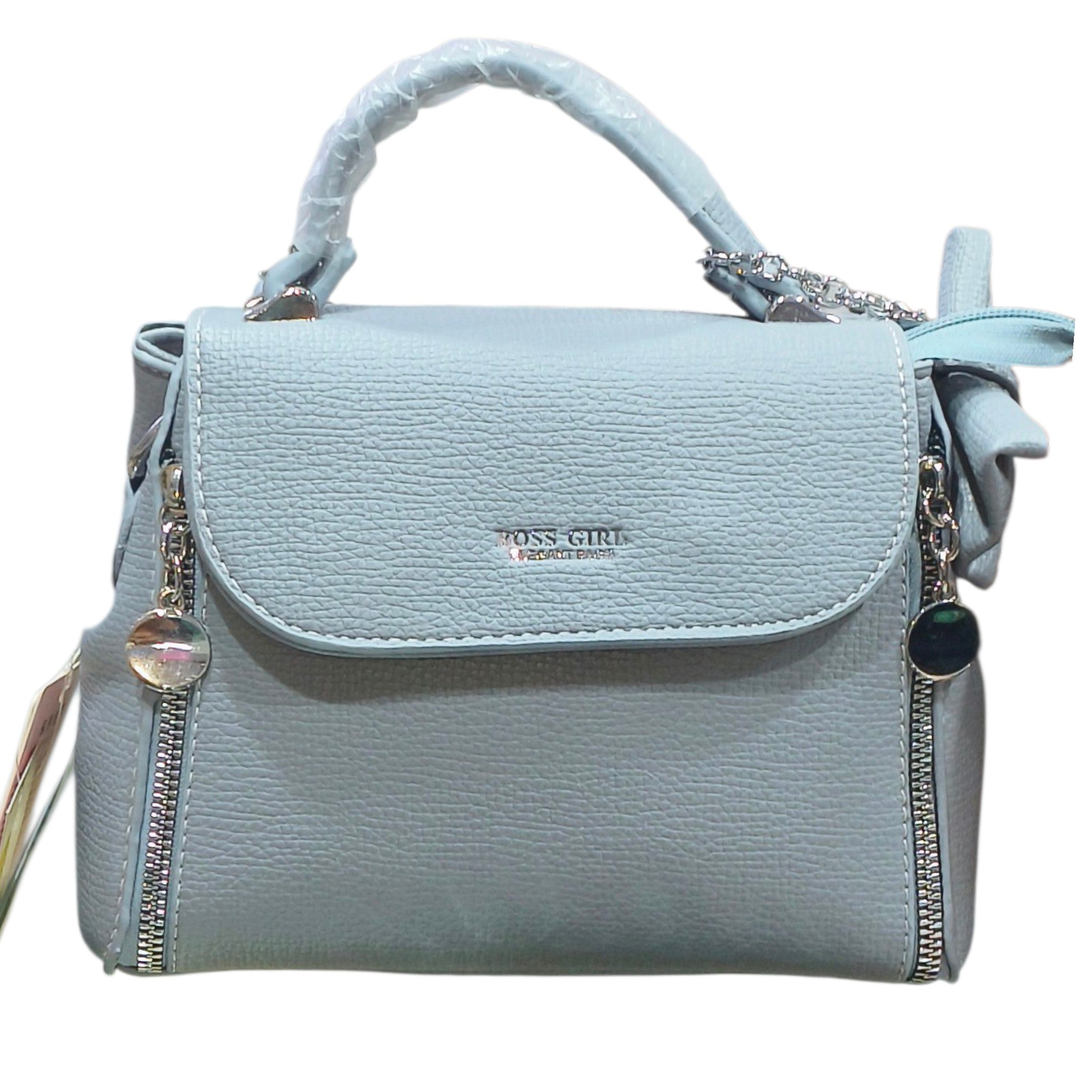 Boss Girl Modern Sling Bag With Top Handle