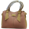 Fashion Flair Mini Boss Handbag With Beige Accent Straps