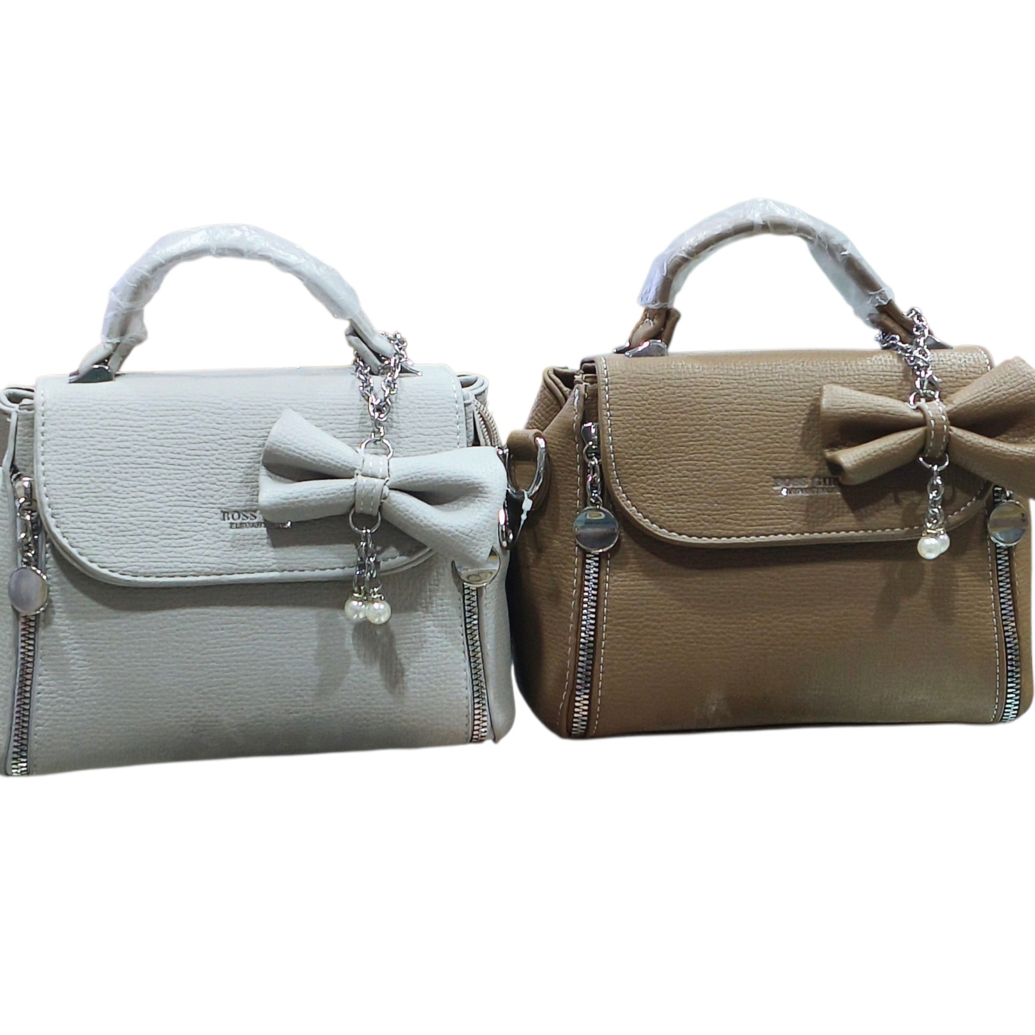 Boss Girl Modern Sling Bag With Top Handle