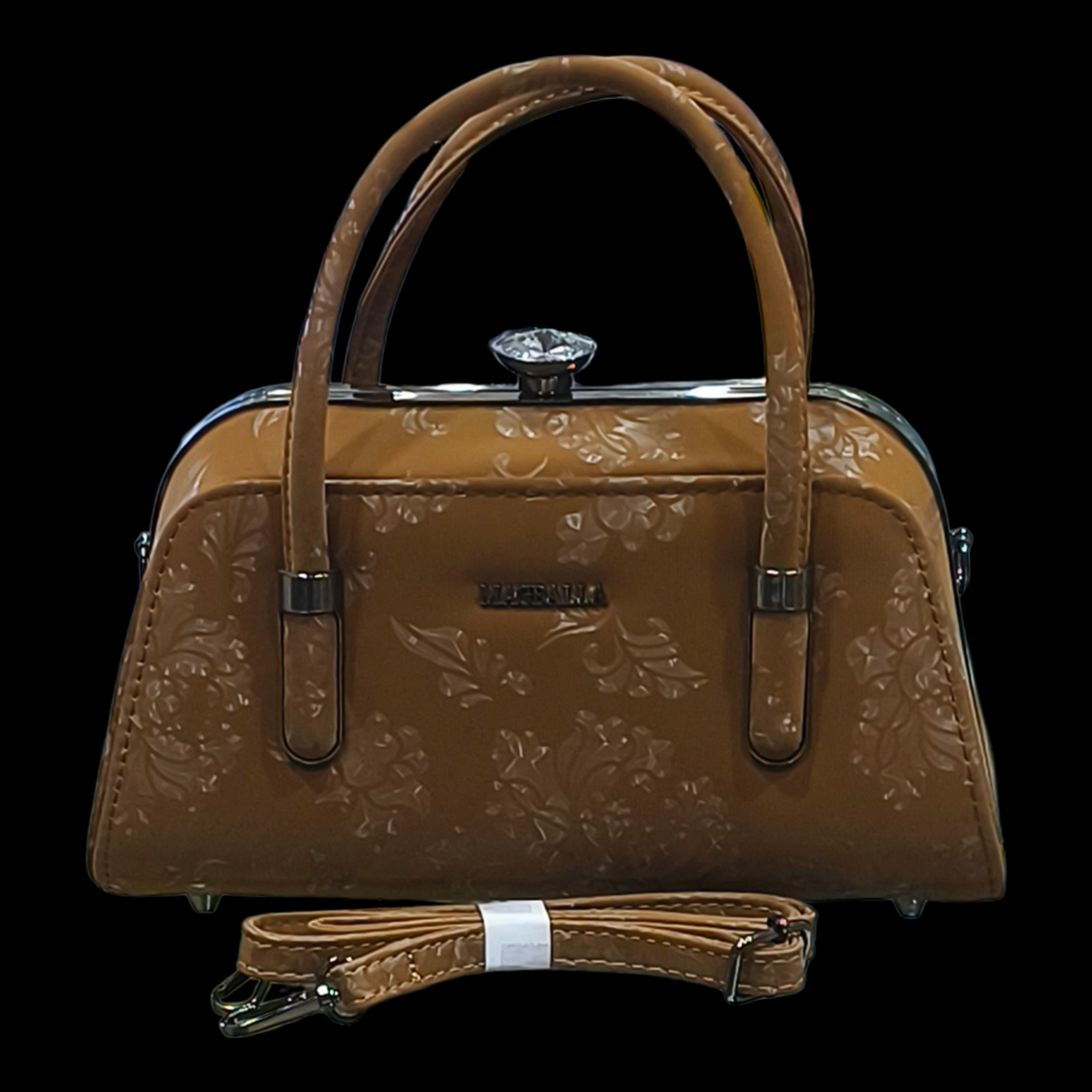 Floral Embossed Stylish Clutch Handbag for Women