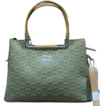 Olive Green Stylish Tote Handbag with Sling Strap for Women